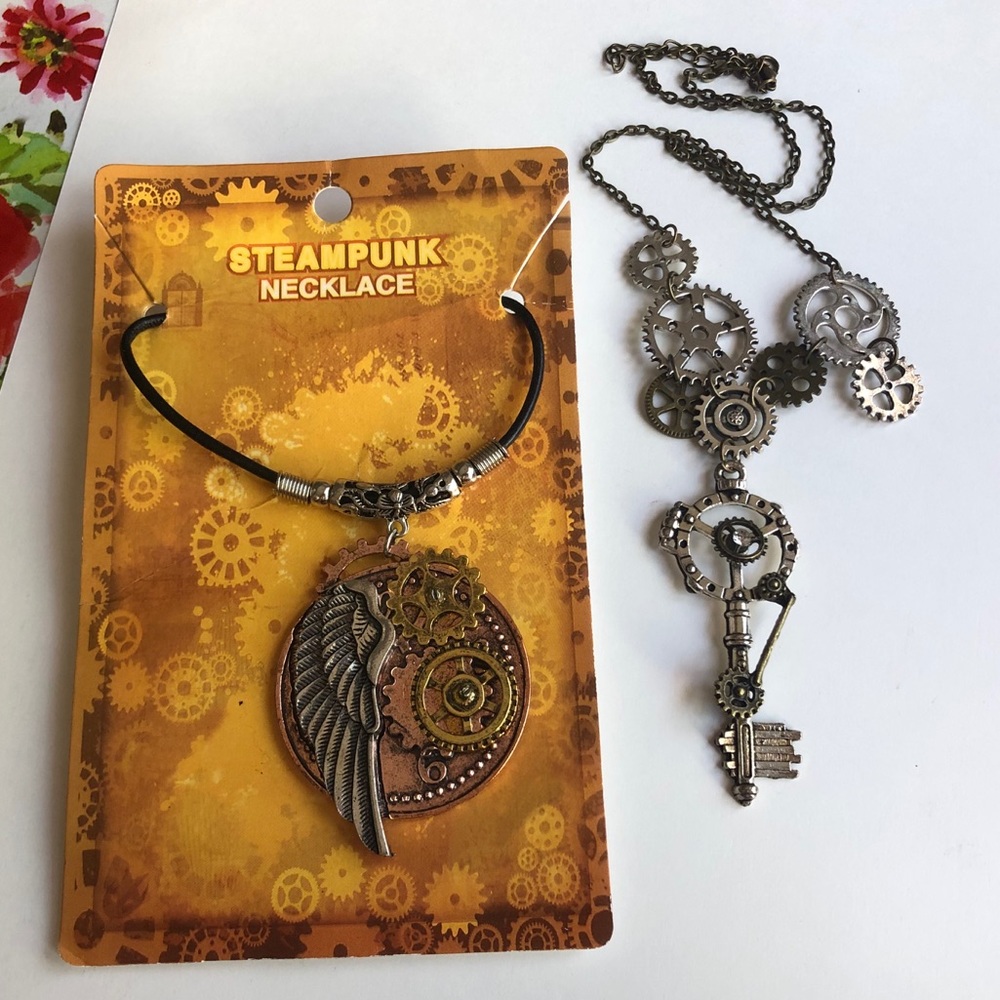 Steampunk Gothic Jewelry Lot - Picture 1 of 4